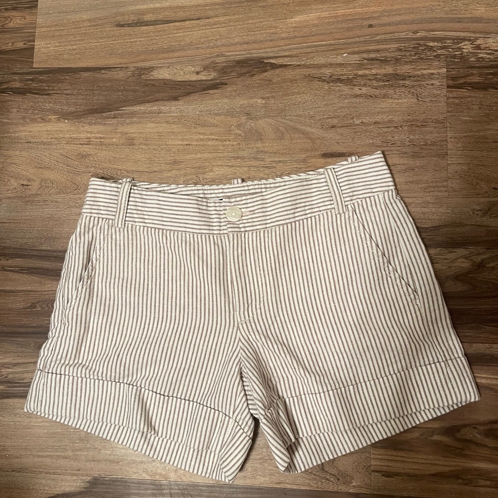 Express Striped Shorts